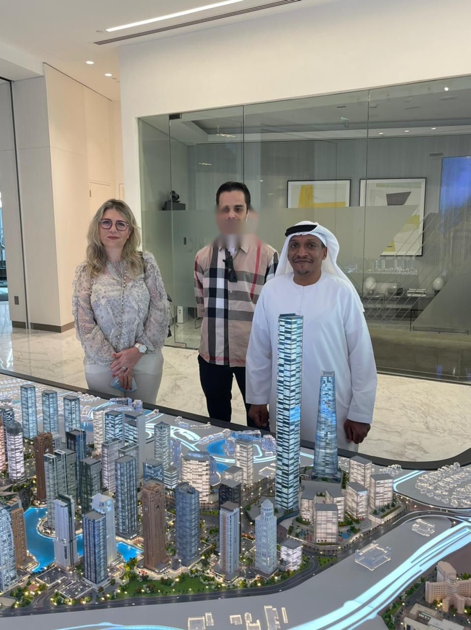 Reunião de negócios em Dubai